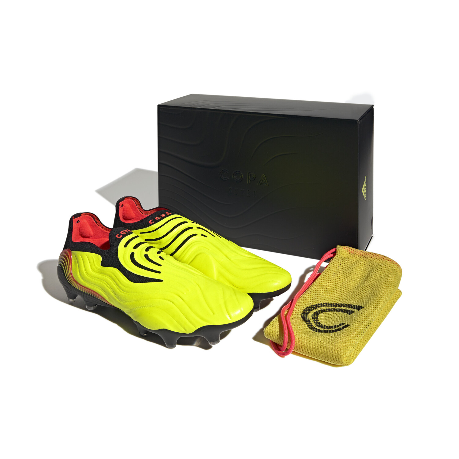 adidas Copa Sense FG jaune sur Foot.fr