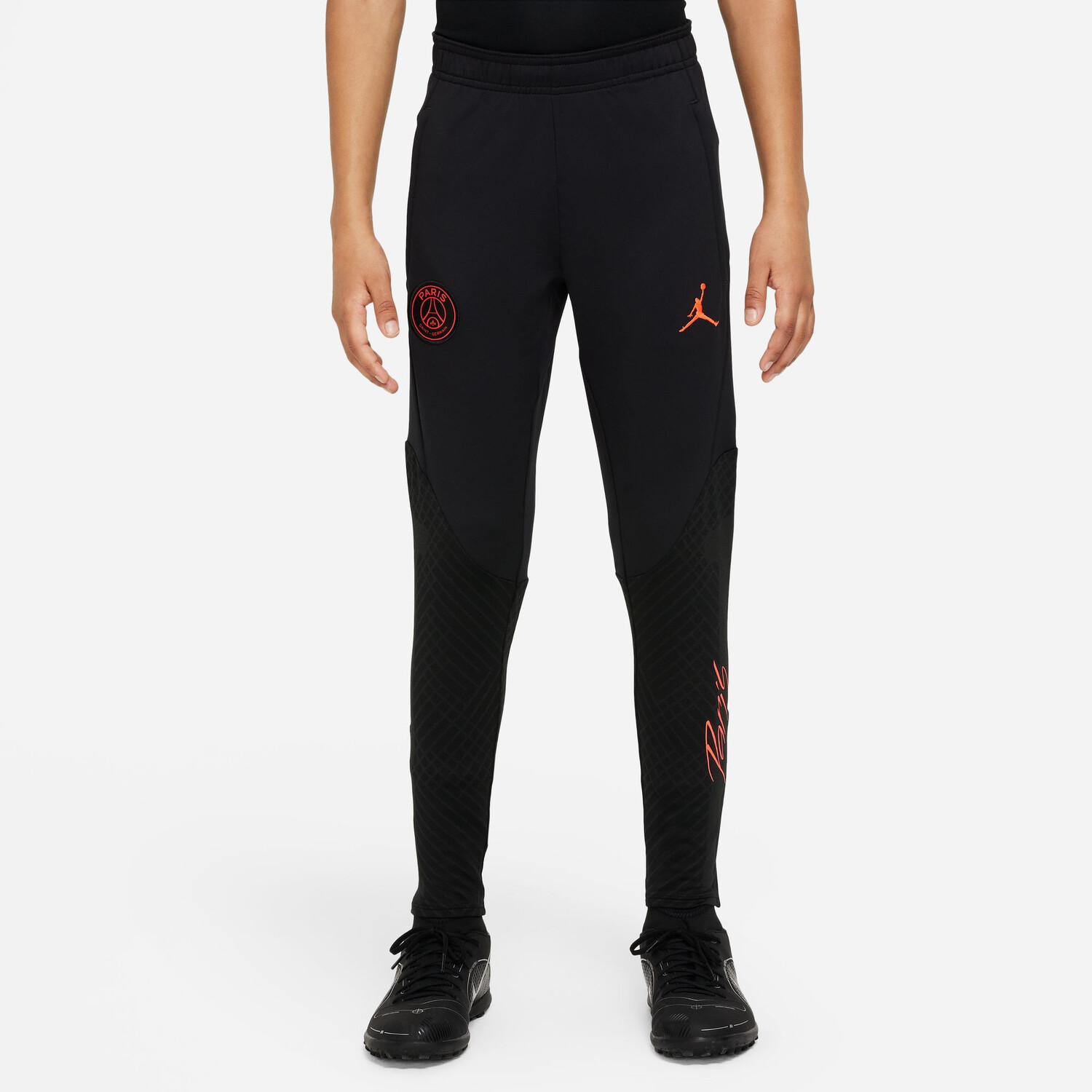 Pantalon Surv Tement Junior Psg Strike Noir Rouge Sur Foot Fr