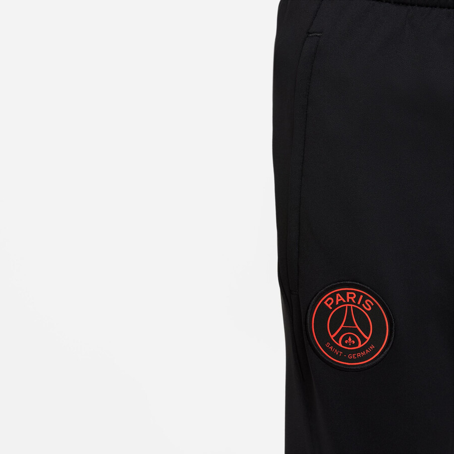 Pantalon survêtement junior PSG Strike noir rouge 2022/23