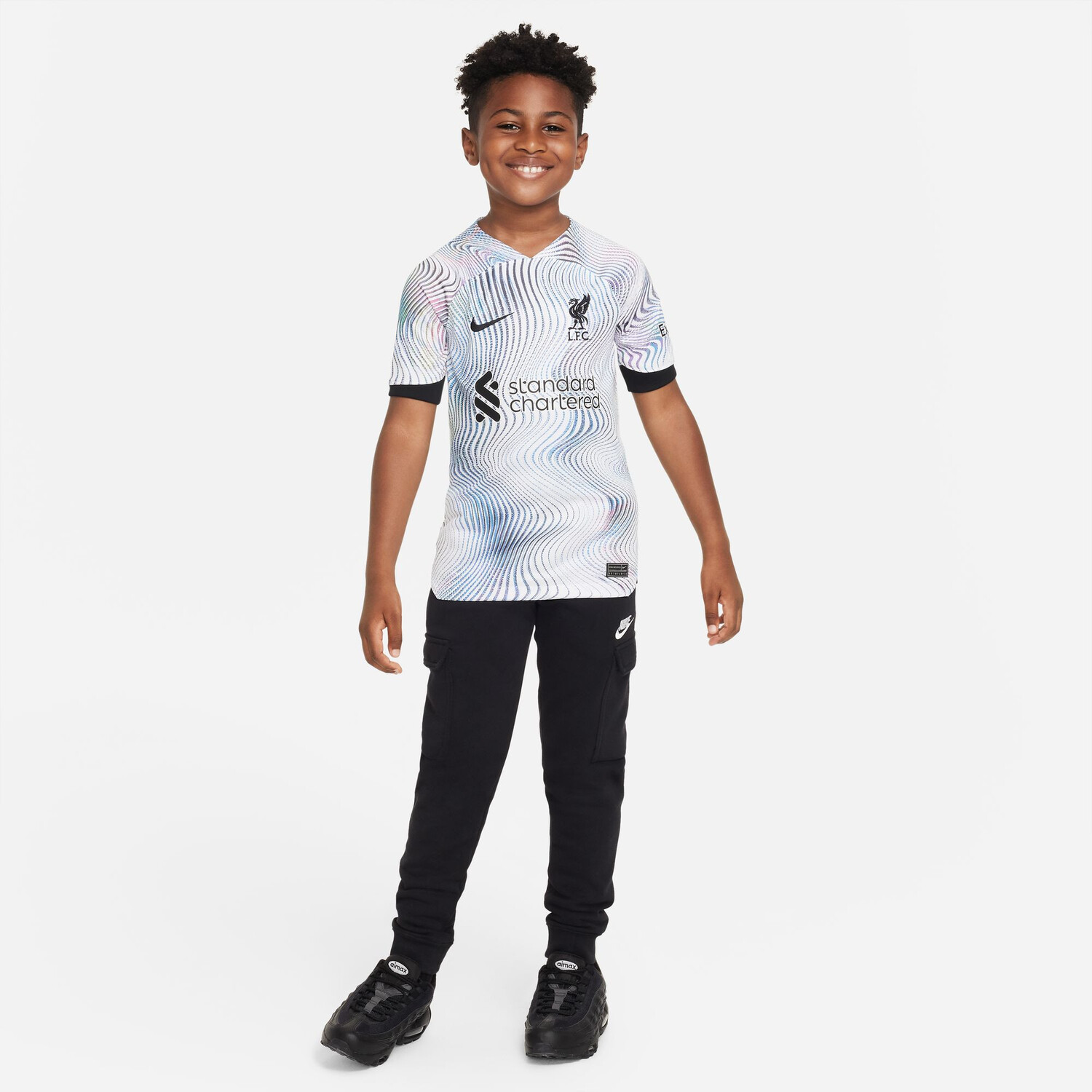 Maillot discount junior liverpool