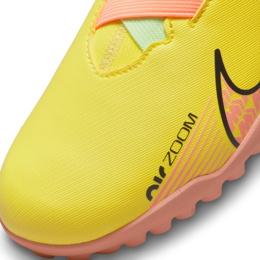 Nike Air Zoom Mercurial Vapor 15 junior Academy Turf jaune