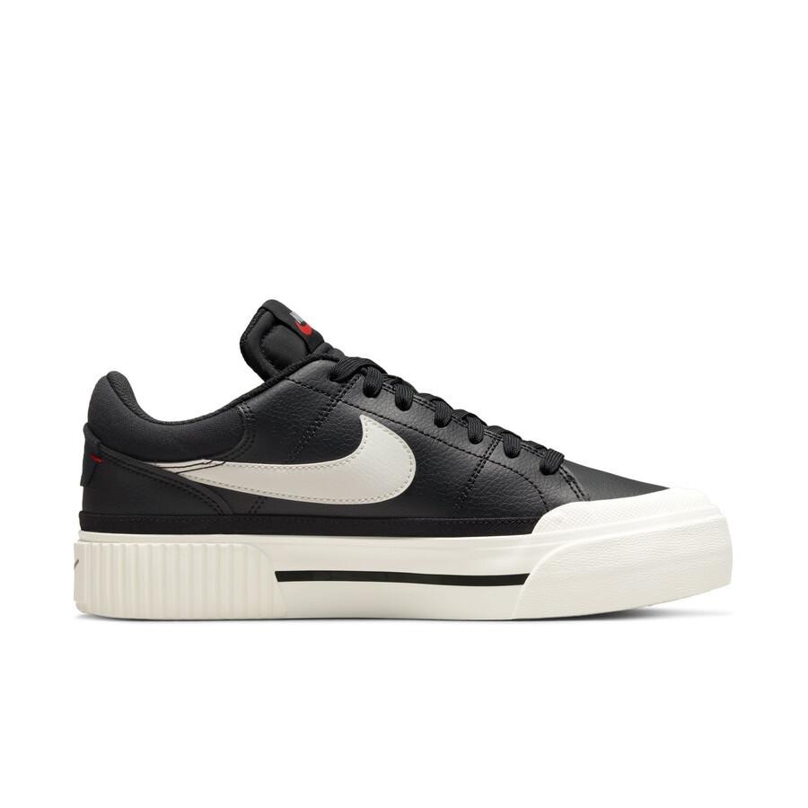 Nike Court Legacy Lift noir blanc