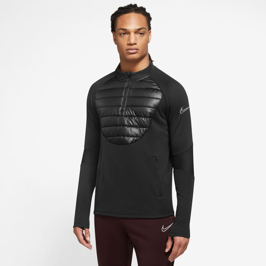 Sweat zippé Nike Therma-Fit noir