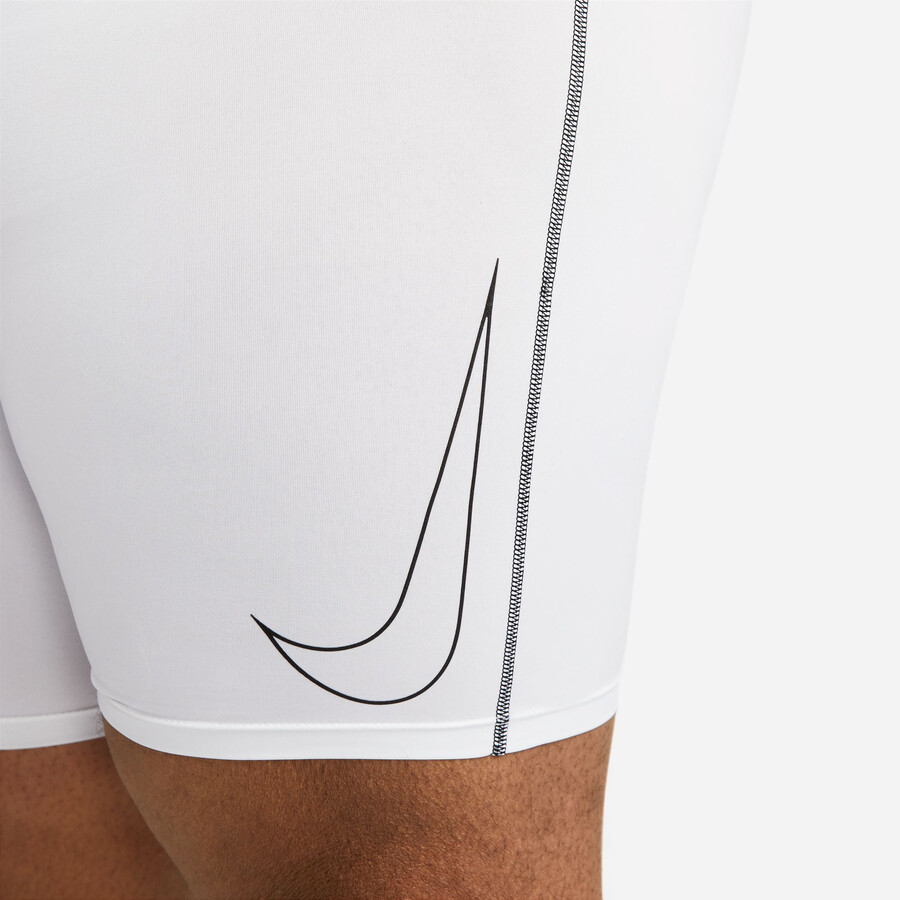 Sous-short Nike Pro blanc noir