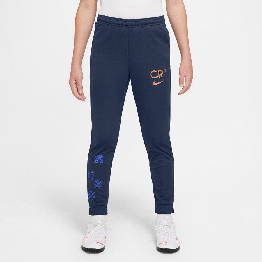 Pantalon survetement junior Nike CR7 bleu or 2022 23 sur Foot