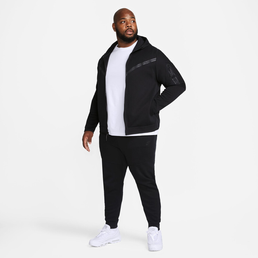 Veste survêtement Nike Tech Fleece noir gris