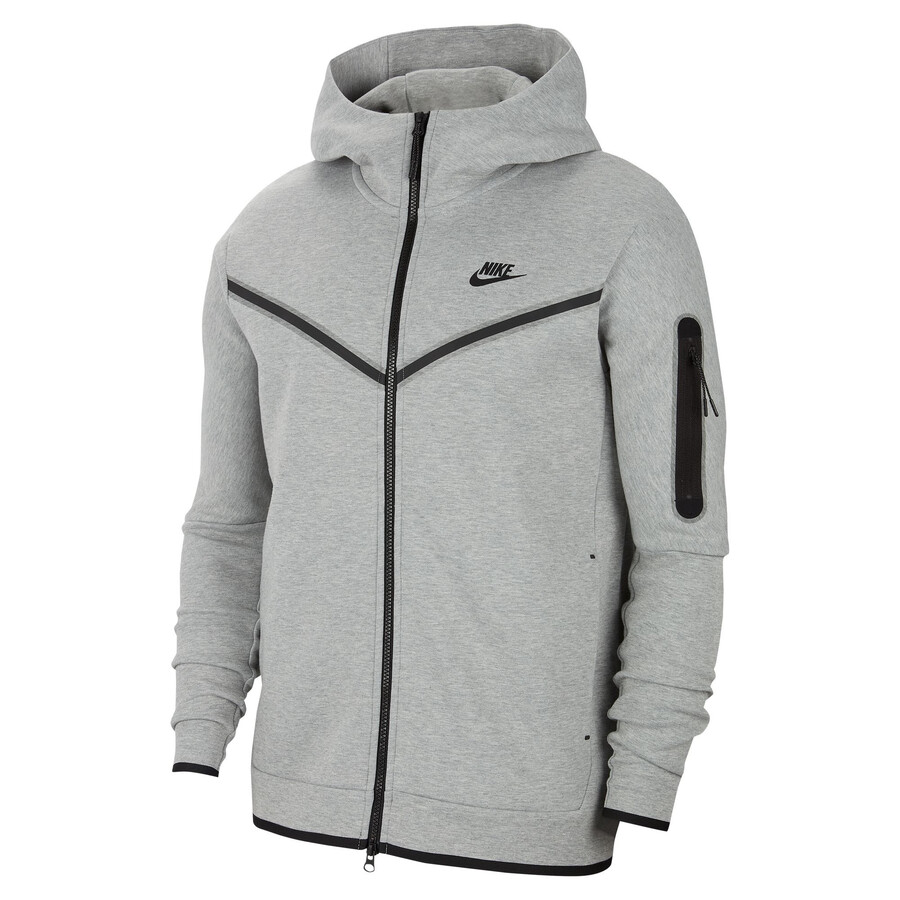 Veste survetement Nike Tech Fleece gris sur Foot