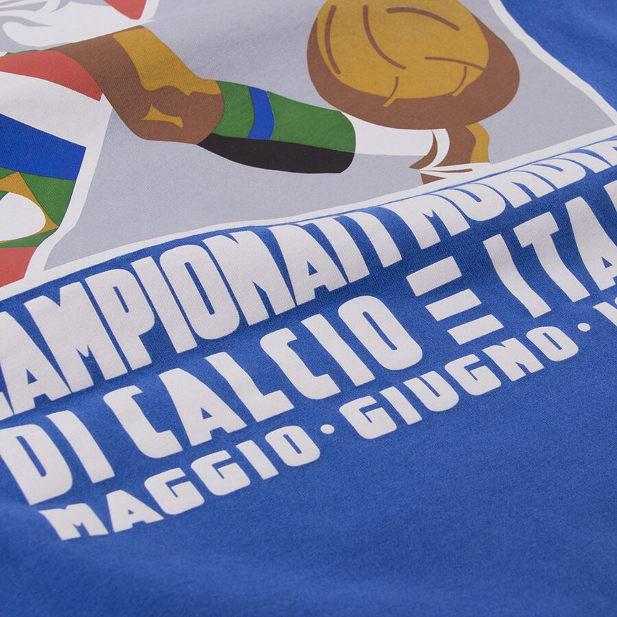 T-shirt Copa Coupe du Monde 1934 bleu