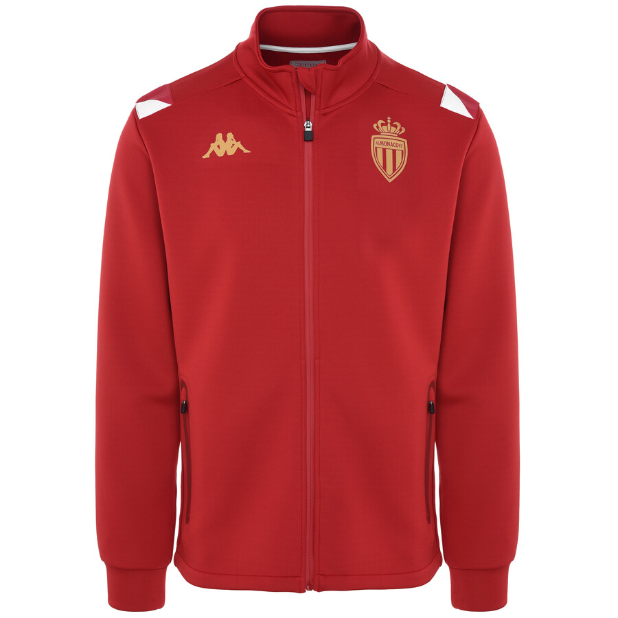 Veste survêtement AS Monaco rouge or 2022/23