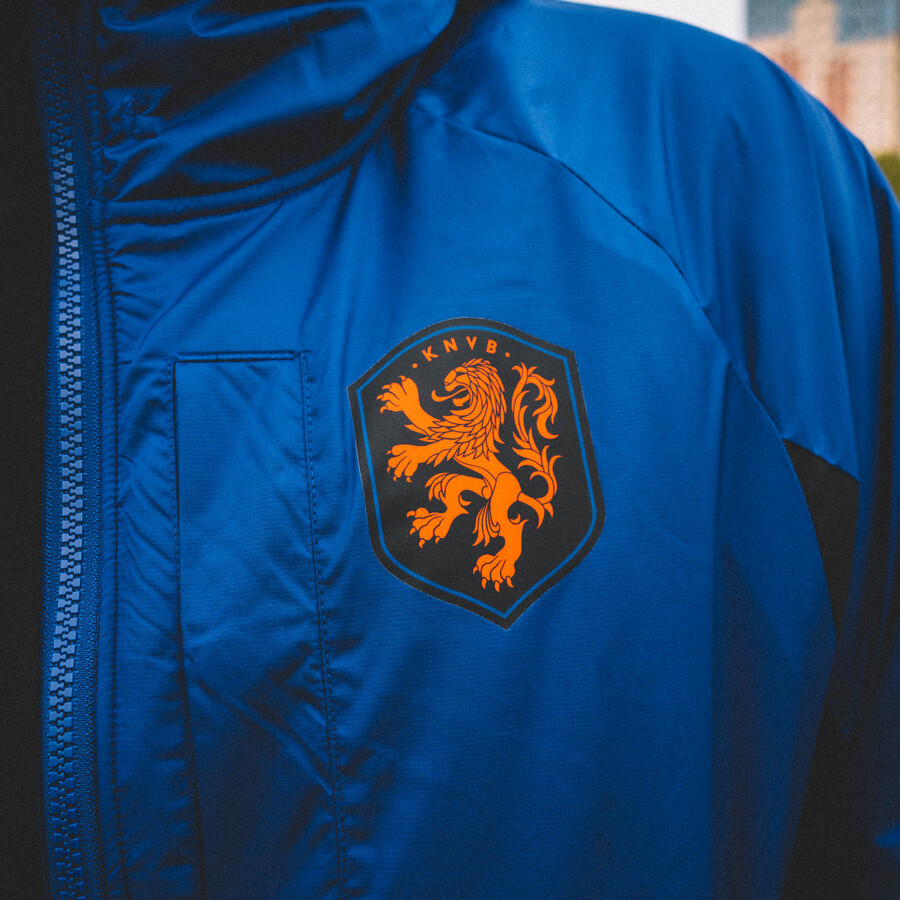 Veste survêtement Pays-Bas Winterized bleu noir 2022