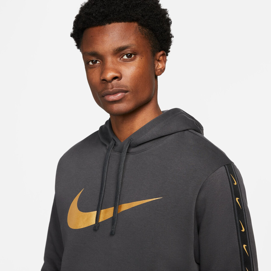 Sweat à capuche Nike Sportswear gris or