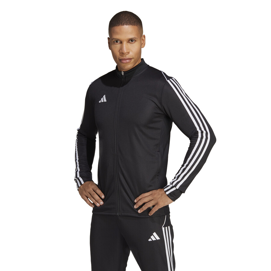 Veste survêtement adidas Tiro23 League noir blanc