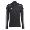 Sweat zippé adidas Tiro23 League noir blanc