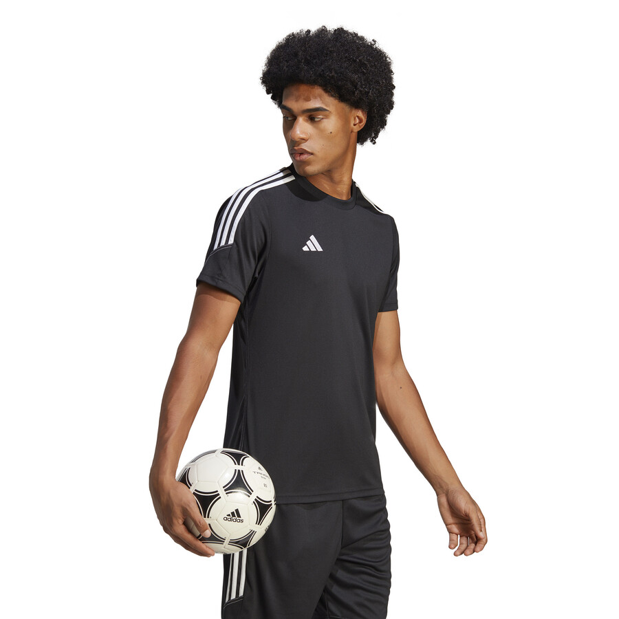 Maillot entraînement adidas Tiro23 noir blanc