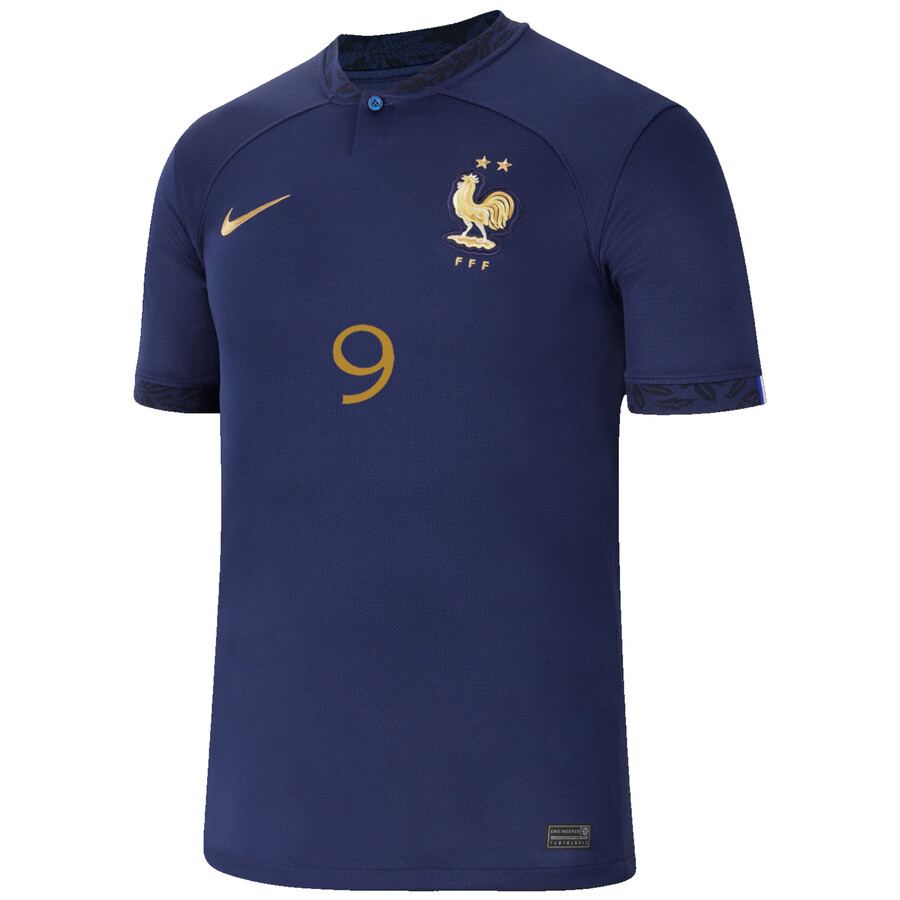 Maillot Giroud Equipe de France domicile 2022