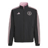 Veste survêtement Inter Miami Anthem noir rose 2023