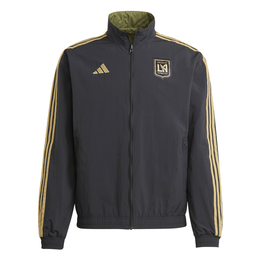 Veste survêtement Los Angeles FC Anthem noir or 2023