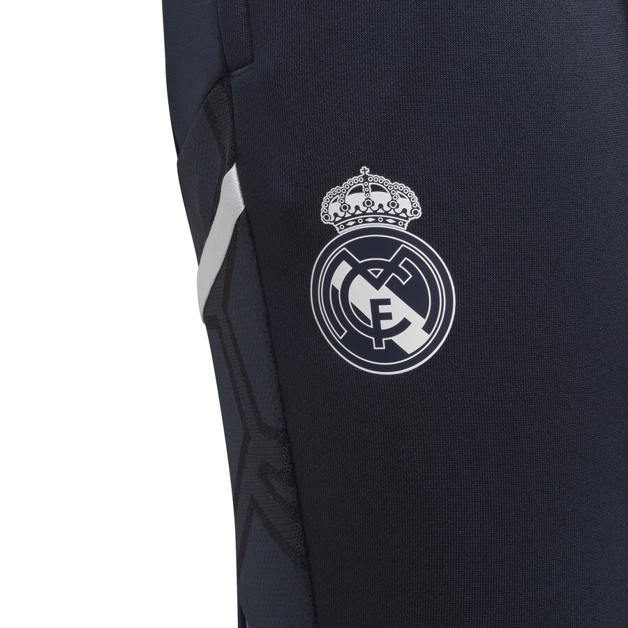 Pantalon survêtement junior Real Madrid noir violet 2022/23