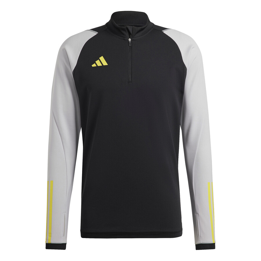 Sweat zippé adidas Tiro23 gris jaune