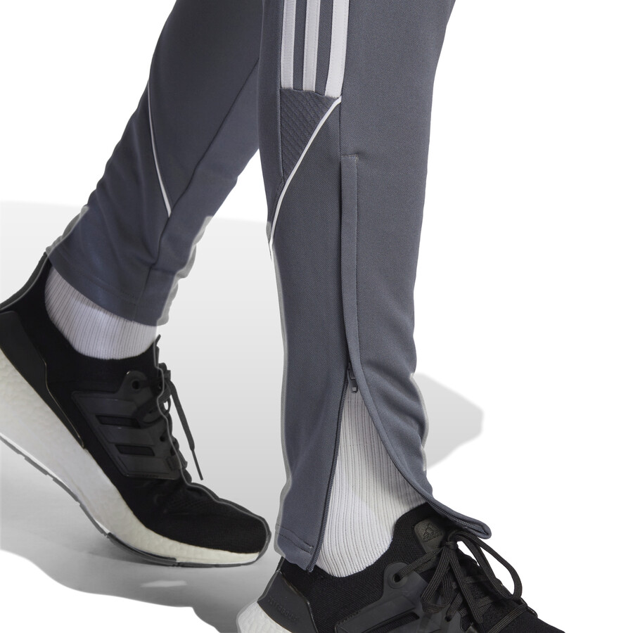 Pantalon survêtement adidas Tiro23 League gris blanc