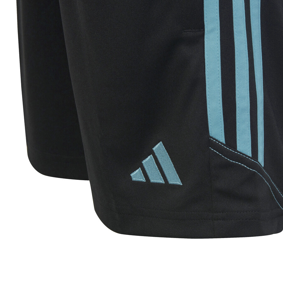 Short entraînement junior adidas Tiro23 noir bleu