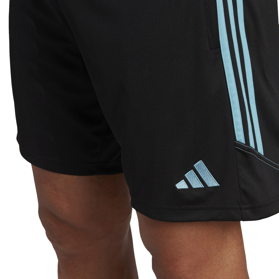 Short entraînement adidas Tiro23 noir bleu