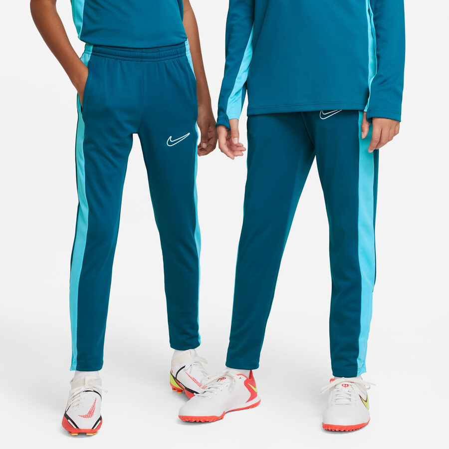 Pantalon survetement junior Nike Academy bleu turquoise sur Foot