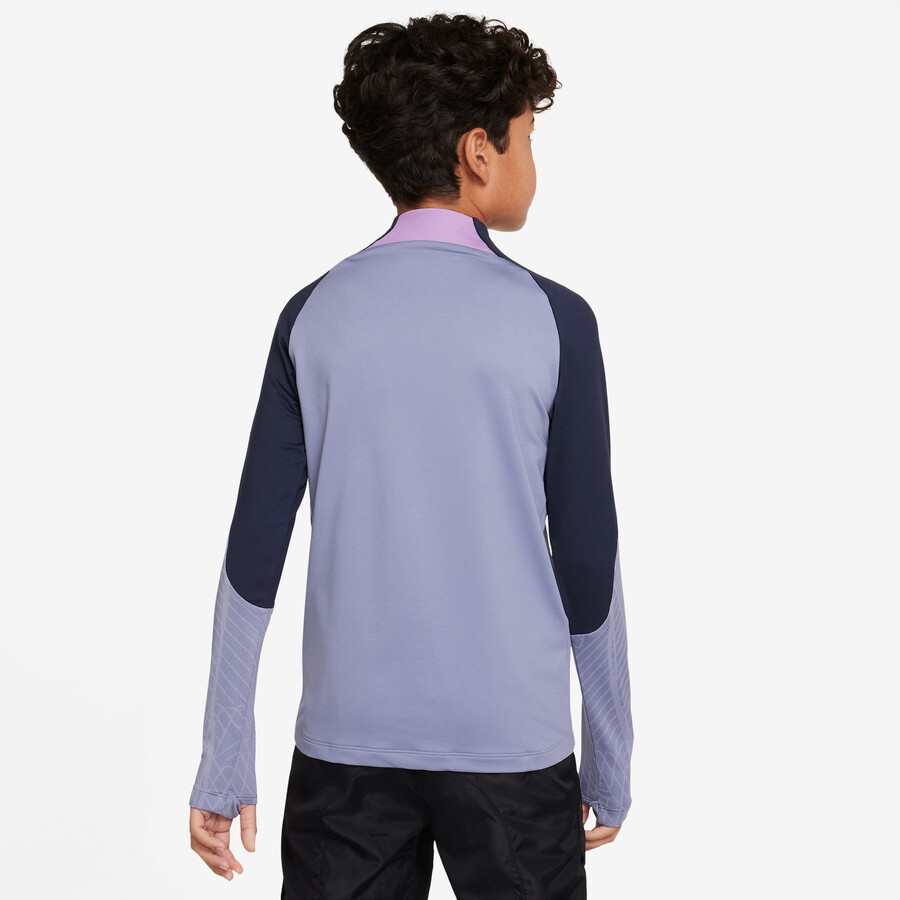 Sweat zippé junior Tottenham Strike violet 2023/24