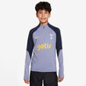 Sweat zippé junior Tottenham Strike violet 2023/24