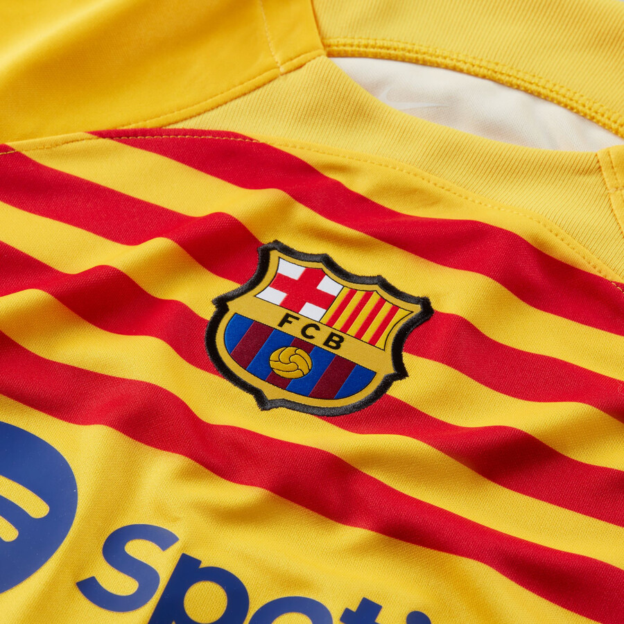 Maillot junior FC Barcelone 4th 2022/23