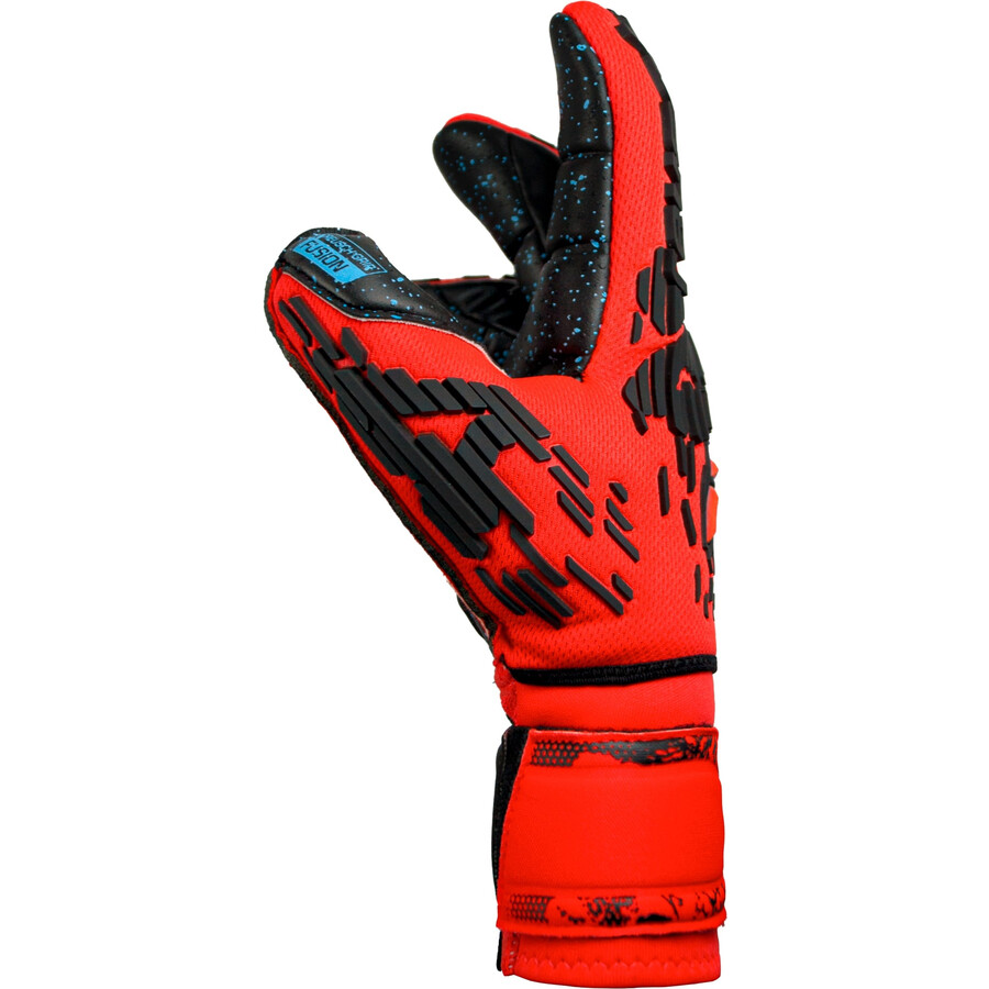 Gants gardien Reusch Attrakt Freegel Fusion Ortho-Tec rouge noir