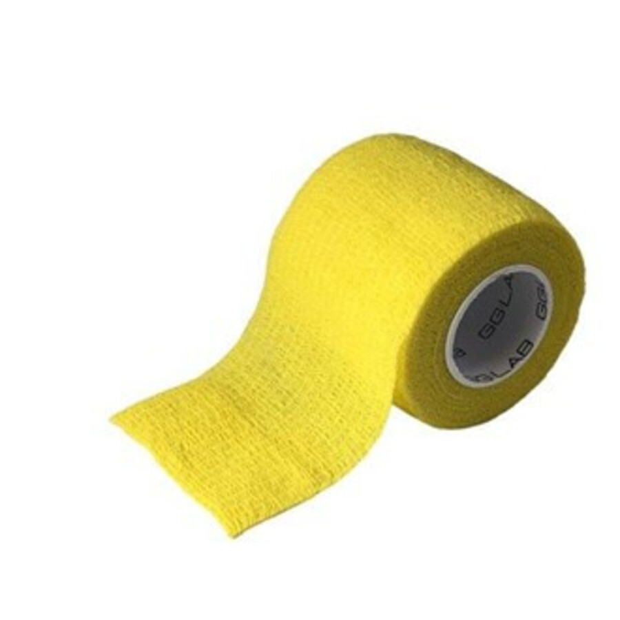 Strap GloveGlu jaune 5cm x 4.5m