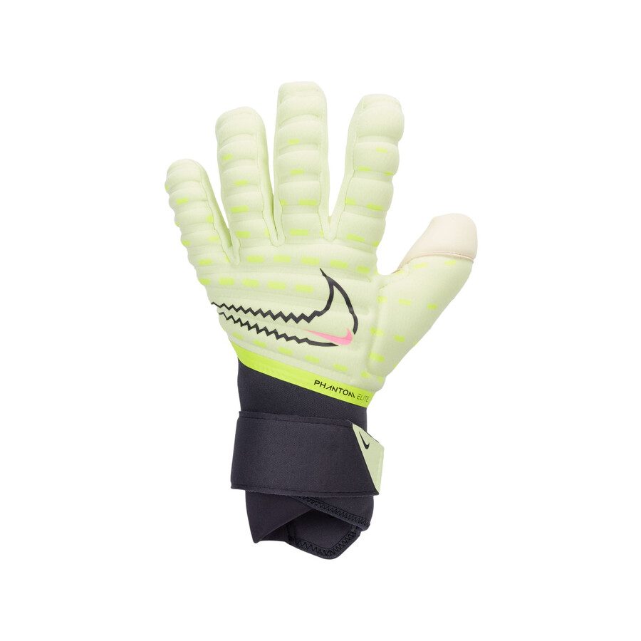 Gants gardien Nike Phantom Elite blanc jaune