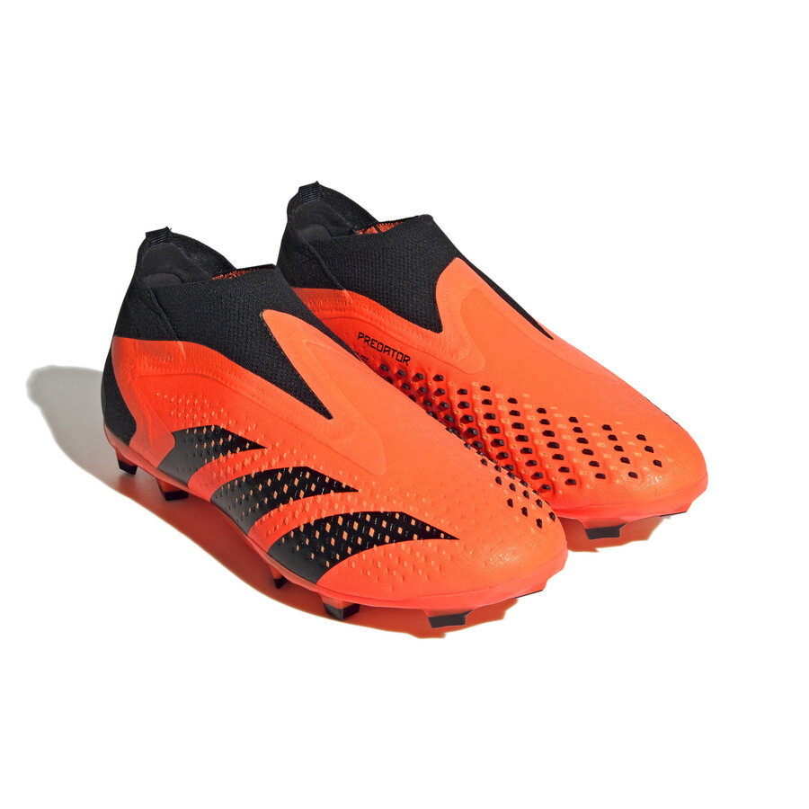 adidas Predator Accuracy+ junior FG noir orange