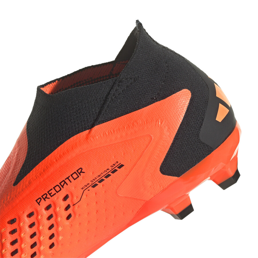 adidas Predator Accuracy+ junior FG noir orange