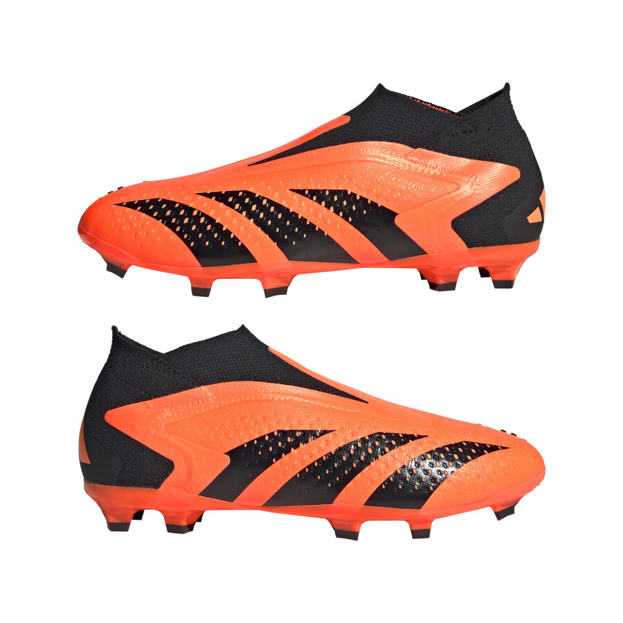 adidas Predator Accuracy+ junior FG noir orange