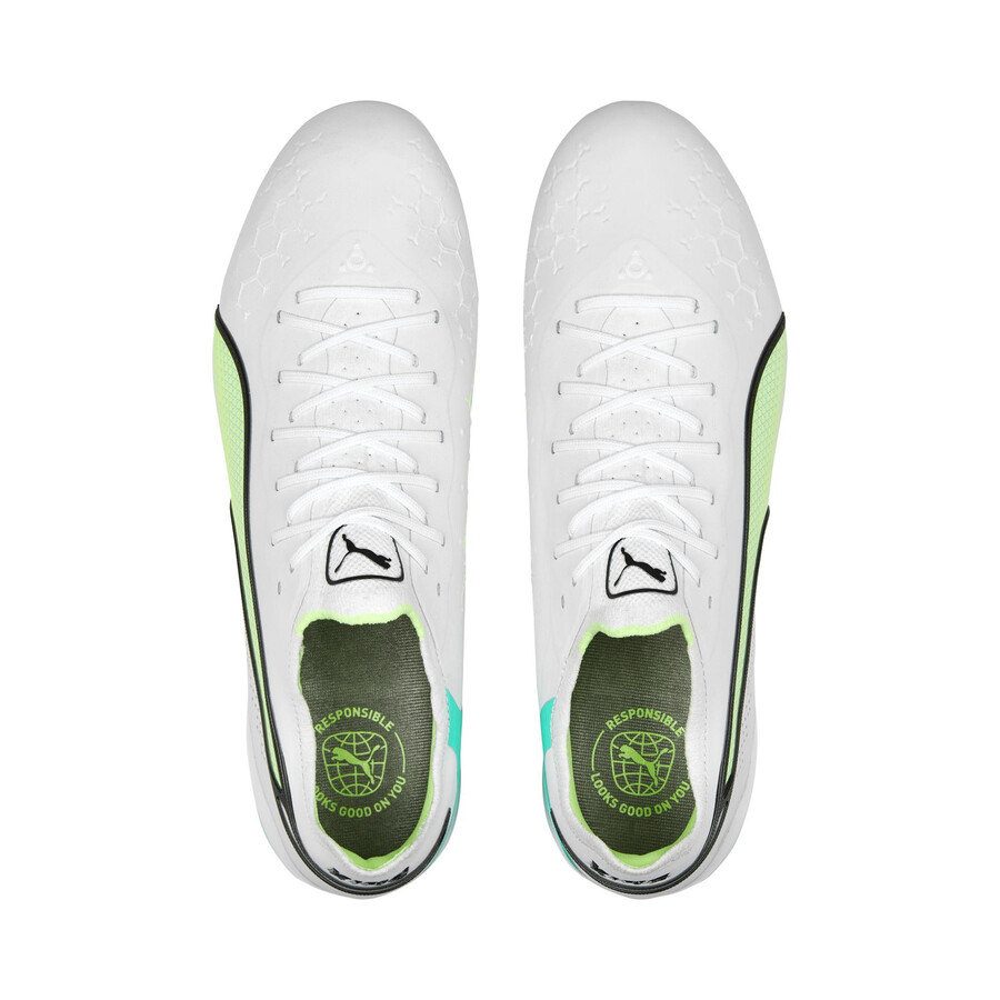 Puma King Ultimate FG/AG blanc vert