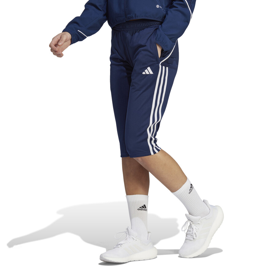 Pantalon survêtement 3/4 adidas bleu