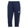 Pantalon survêtement 3/4 adidas bleu