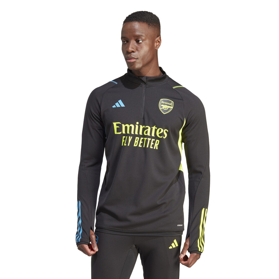 Sweat zippé Arsenal noir bleu 2023/24