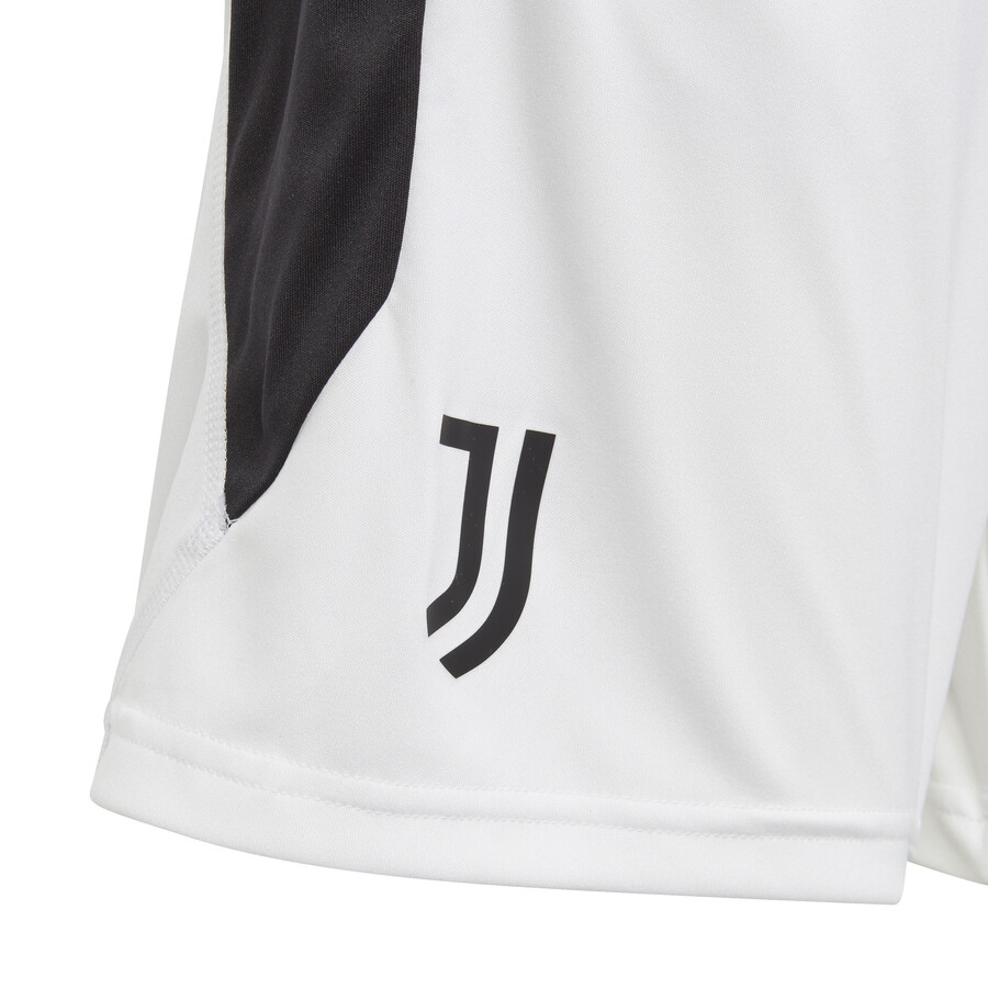 Short entraînement junior Juventus blanc rose 2023/24