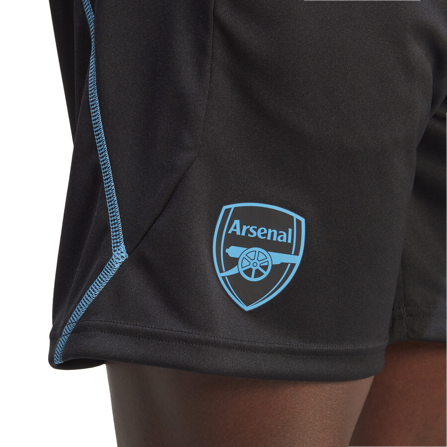 Short entraînement Arsenal noir bleu 2023/24