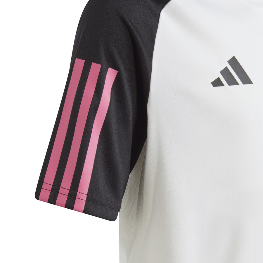 Maillot entraînement junior Juventus blanc rose 2023/24