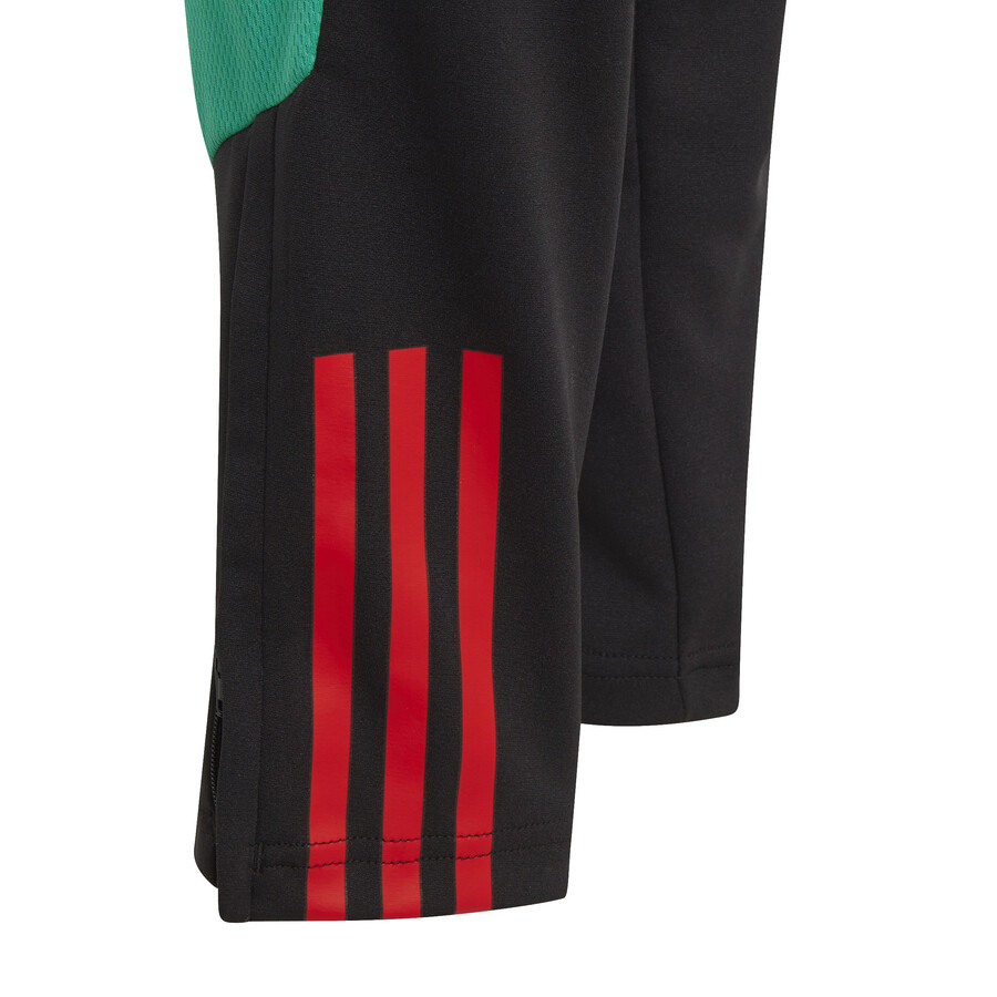 Pantalon survêtement junior Manchester United noir vert 2023/24