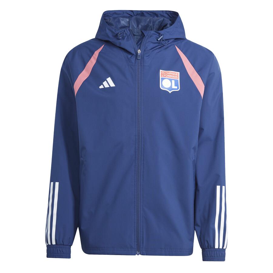 Veste imperméable OL bleu rose 2023/24