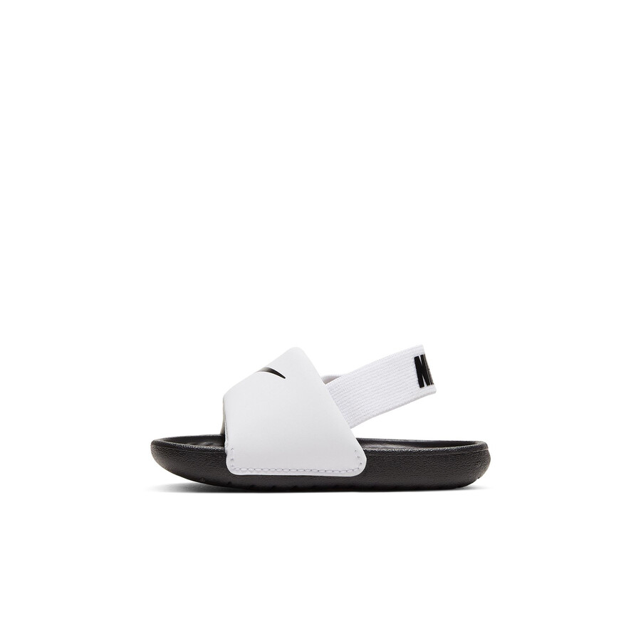 Sandales bébé Nike Kawa blanc noir