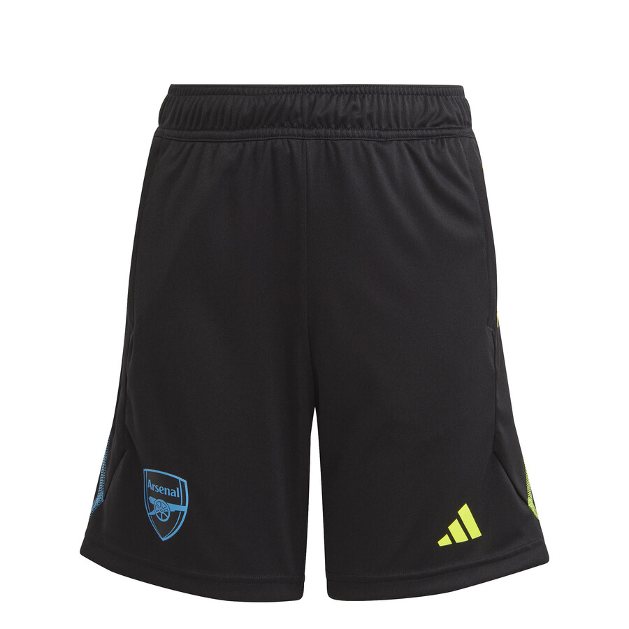 Short entraînement junior Arsenal noir bleu 2023/24