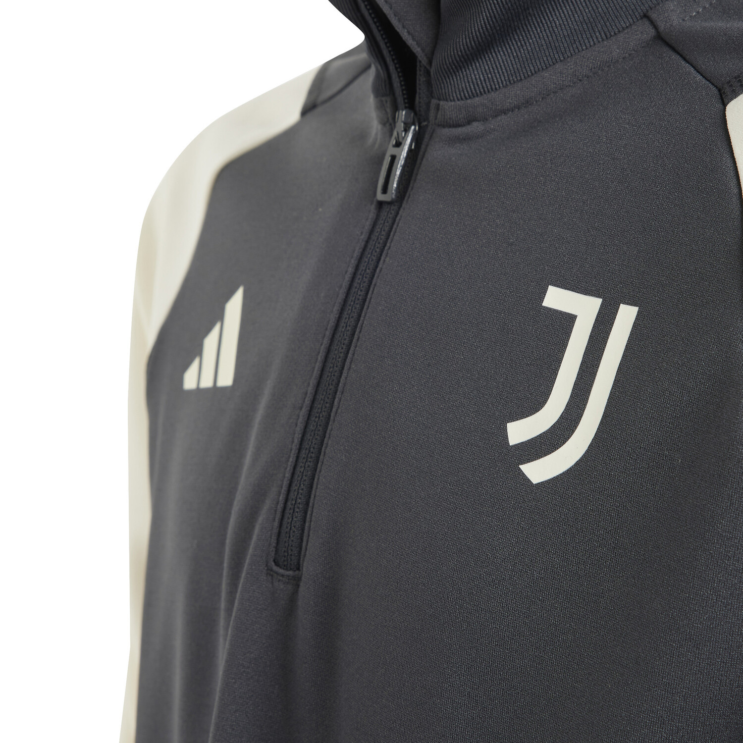 Sweat zippé junior Juventus gris blanc 2023 24 sur Foot fr