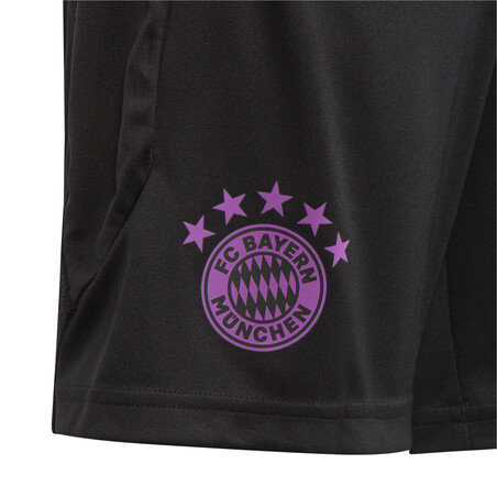 Short entraînement junior Bayern Munich noir violet 2023/24