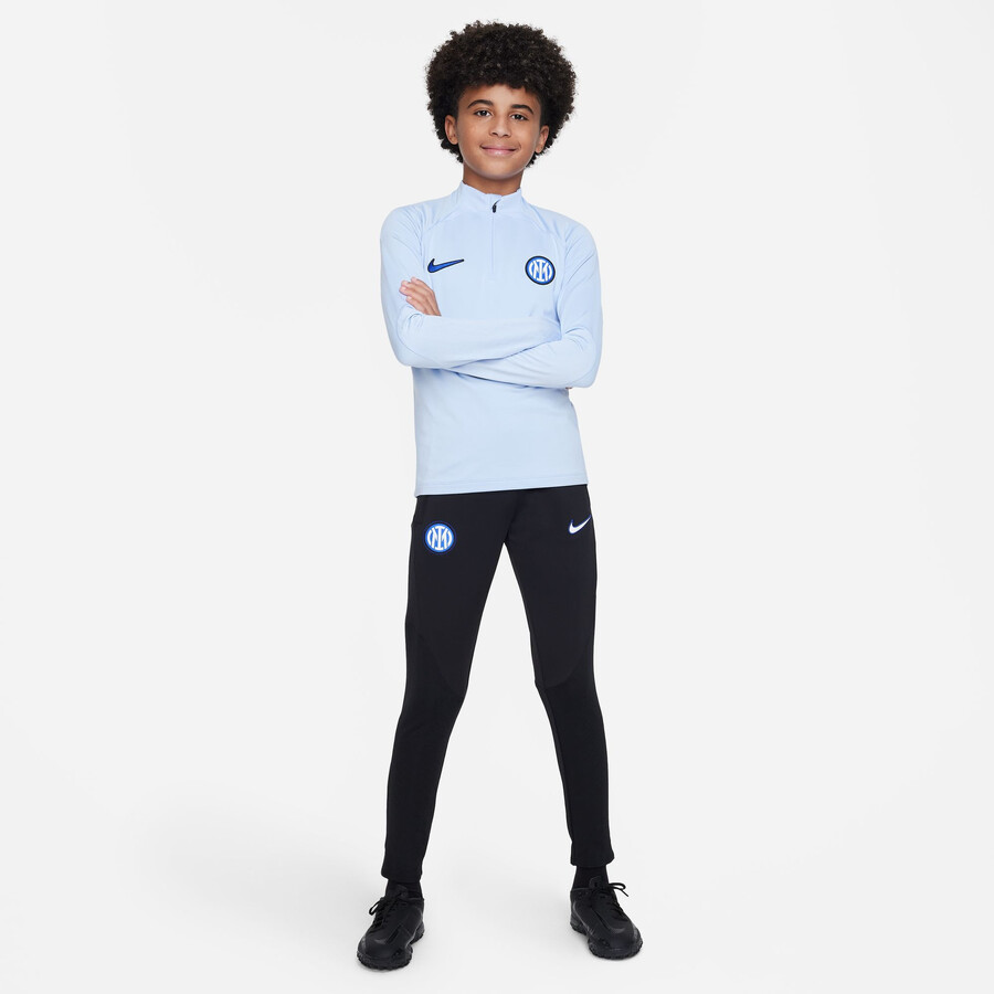 Pantalon survêtement junior Inter Milan Strike noir 2023/24